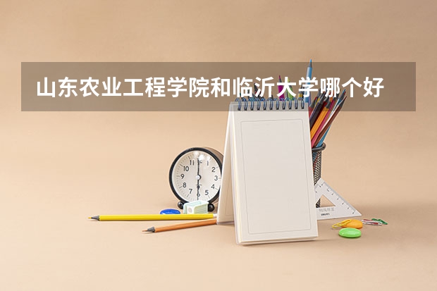 山东农业工程学院和临沂大学哪个好
