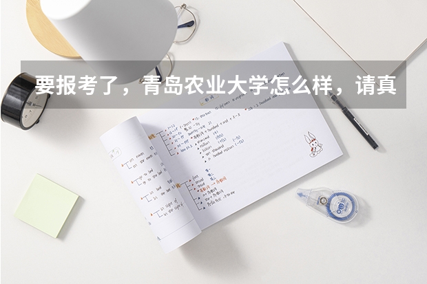 要报考了，青岛农业大学怎么样，请真实回答哈