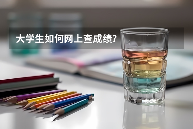 大学生如何网上查成绩？