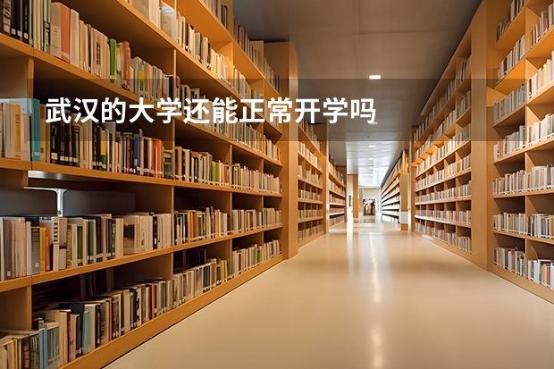 武汉的大学还能正常开学吗