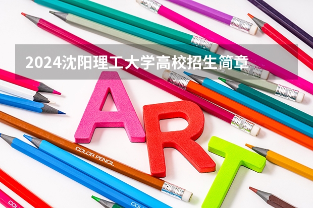 2024沈阳理工大学高校招生简章