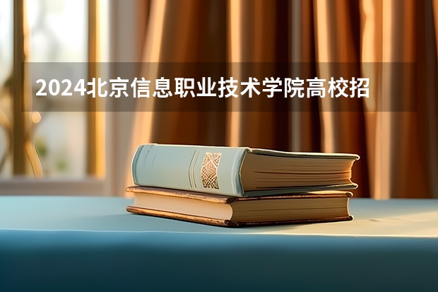 2024北京信息职业技术学院高校招生简章