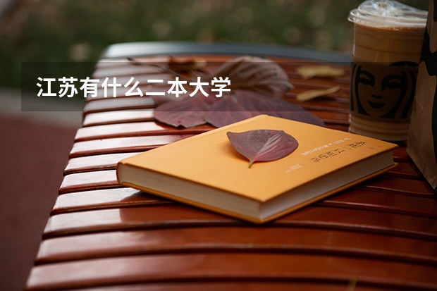 江苏有什么二本大学