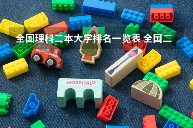 全国理科二本大学排名一览表 全国二本大学名单排名