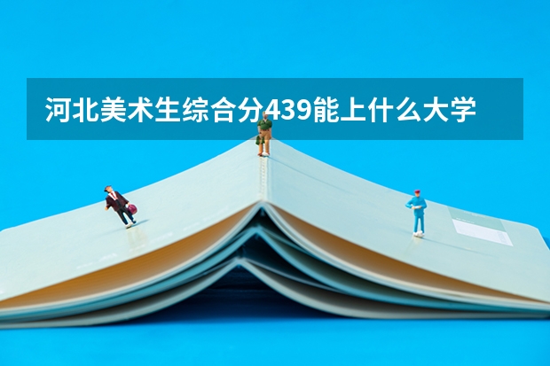 河北美术生综合分439能上什么大学？