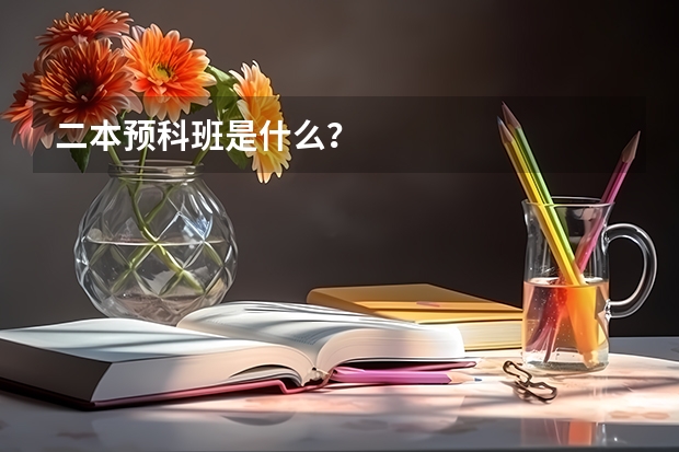 二本预科班是什么？