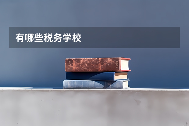 有哪些税务学校
