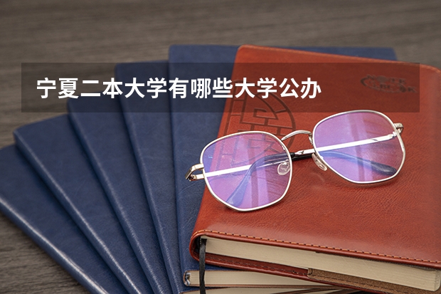 宁夏二本大学有哪些大学公办