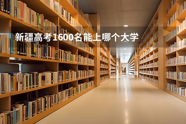新疆高考1600名能上哪个大学