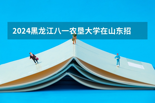 2024黑龙江八一农垦大学在山东招生计划多少人