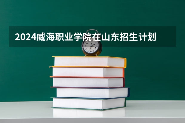 2024威海职业学院在山东招生计划多少人