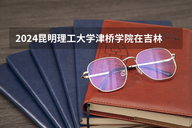 2024昆明理工大学津桥学院在吉林招生计划多少人