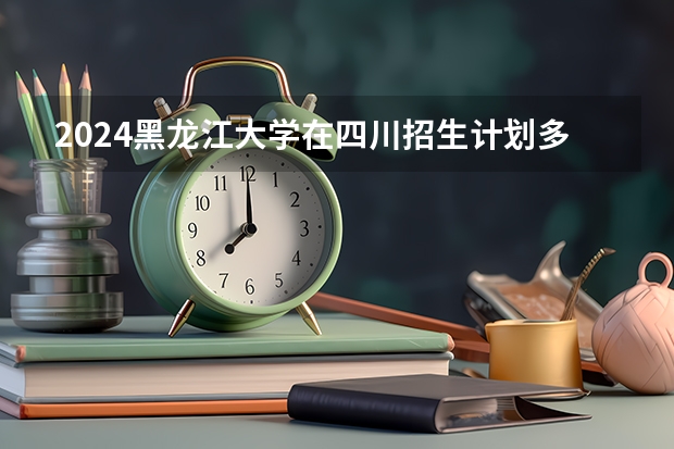 2024黑龙江大学在四川招生计划多少人