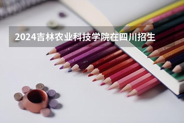 2024吉林农业科技学院在四川招生计划多少人