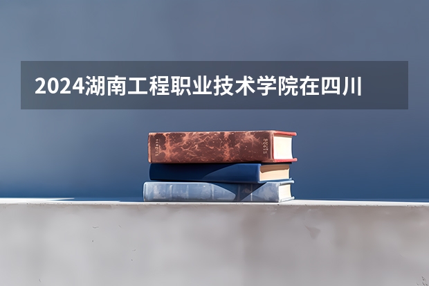 2024湖南工程职业技术学院在四川招生计划多少人