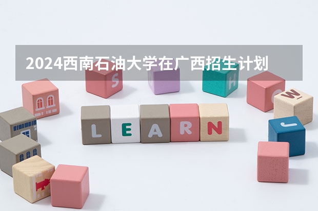 2024西南石油大学在广西招生计划多少人
