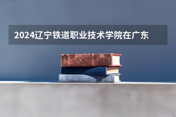 2024辽宁铁道职业技术学院在广东招生计划多少人