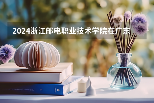 2024浙江邮电职业技术学院在广东招生计划多少人