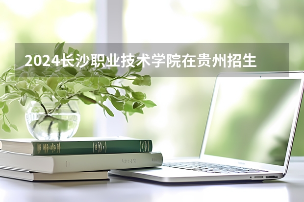 2024长沙职业技术学院在贵州招生计划多少人