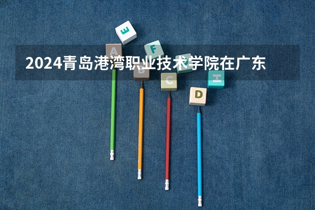 2024青岛港湾职业技术学院在广东招生计划多少人
