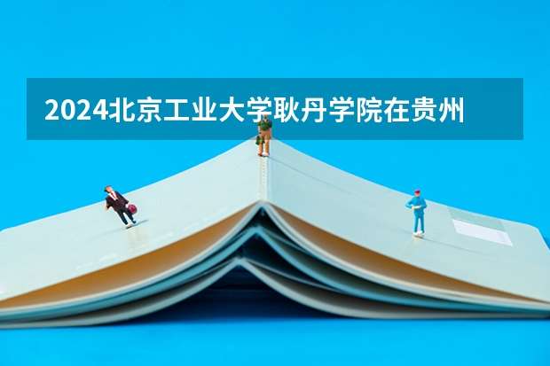 2024北京工业大学耿丹学院在贵州招生计划多少人
