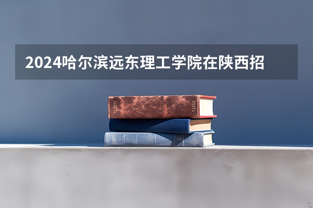 2024哈尔滨远东理工学院在陕西招生计划多少人