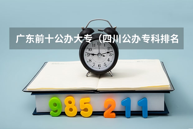 广东前十公办大专（四川公办专科排名前十的学校）