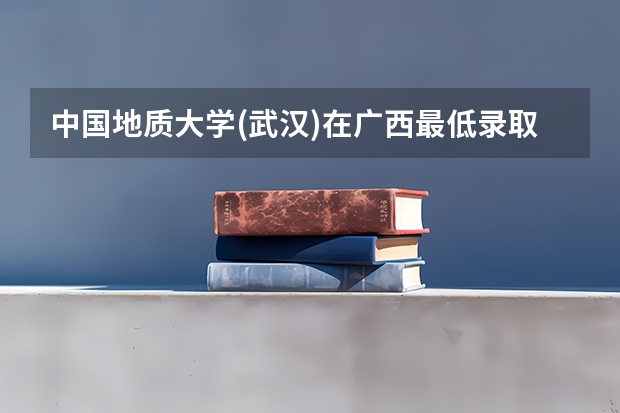 中国地质大学(武汉)在广西最低录取分数线是多少