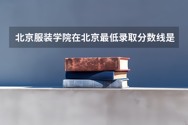 北京服装学院在北京最低录取分数线是多少