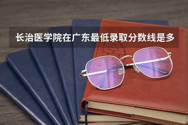 长治医学院在广东最低录取分数线是多少