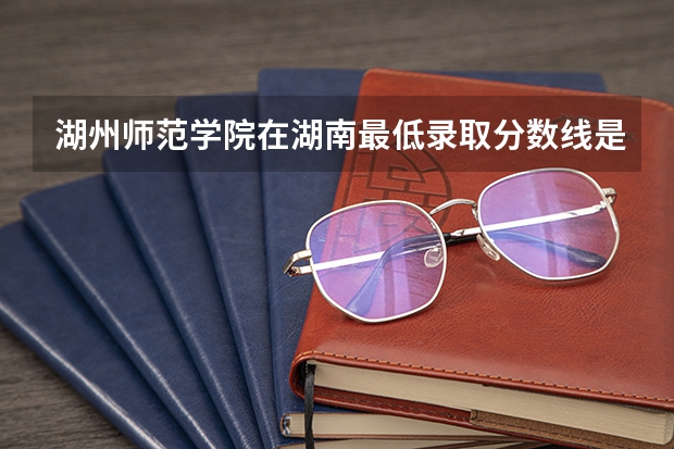 湖州师范学院在湖南最低录取分数线是多少
