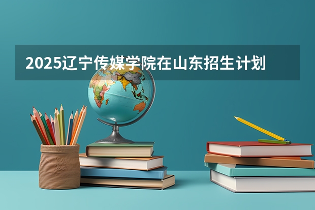 2025辽宁传媒学院在山东招生计划人数汇总
