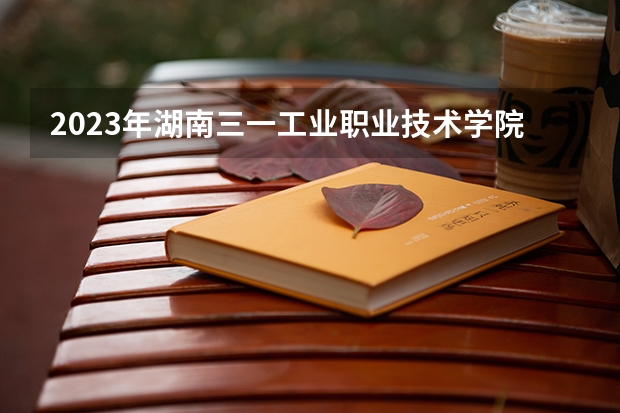 2023年湖南三一工业职业技术学院最低多少分能录取 湖南历年录取分数线