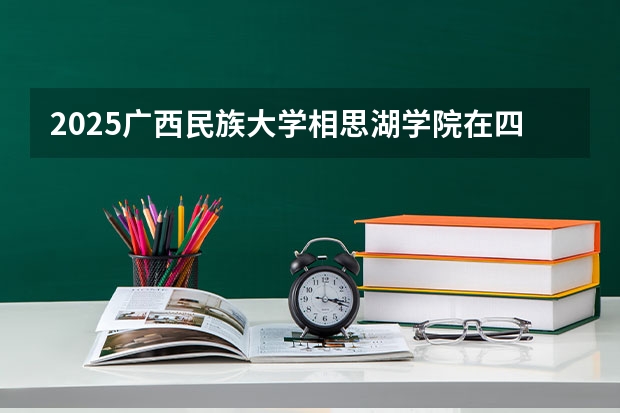 2025广西民族大学相思湖学院在四川招生计划人数汇总