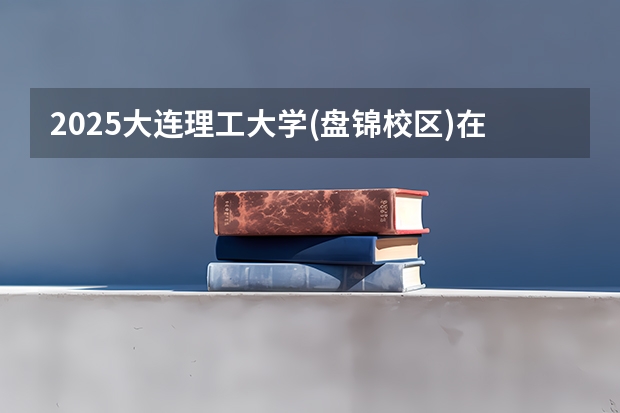 2025大连理工大学(盘锦校区)在上海招生计划人数汇总