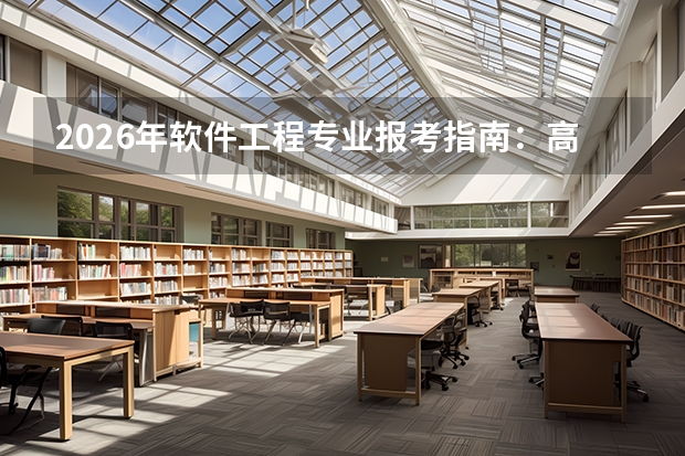 2026年软件工程专业报考指南：高薪背后的院校选择与课程真相